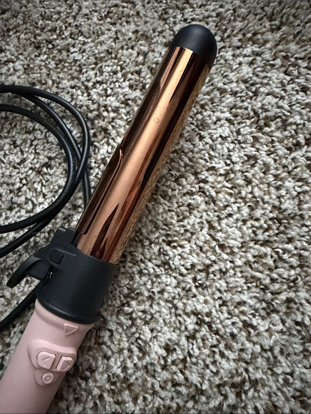 L'ange Le Pirouette Titanium Rotating Curling Iron